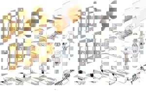 48 BI-FOLD CLST TRACK KIT